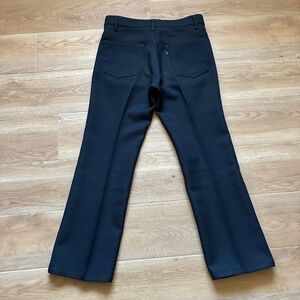 80s Vintage Levi’s Made in USA Black Dress Pants Men’s 31x29 Straight Leg Authen